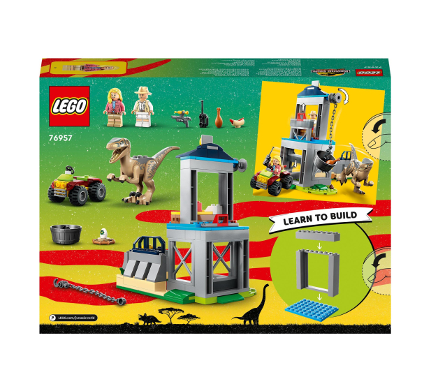LEGO Jurassic World 76957 Ucieczka welociraptora - 1144515 - zdjęcie 8
